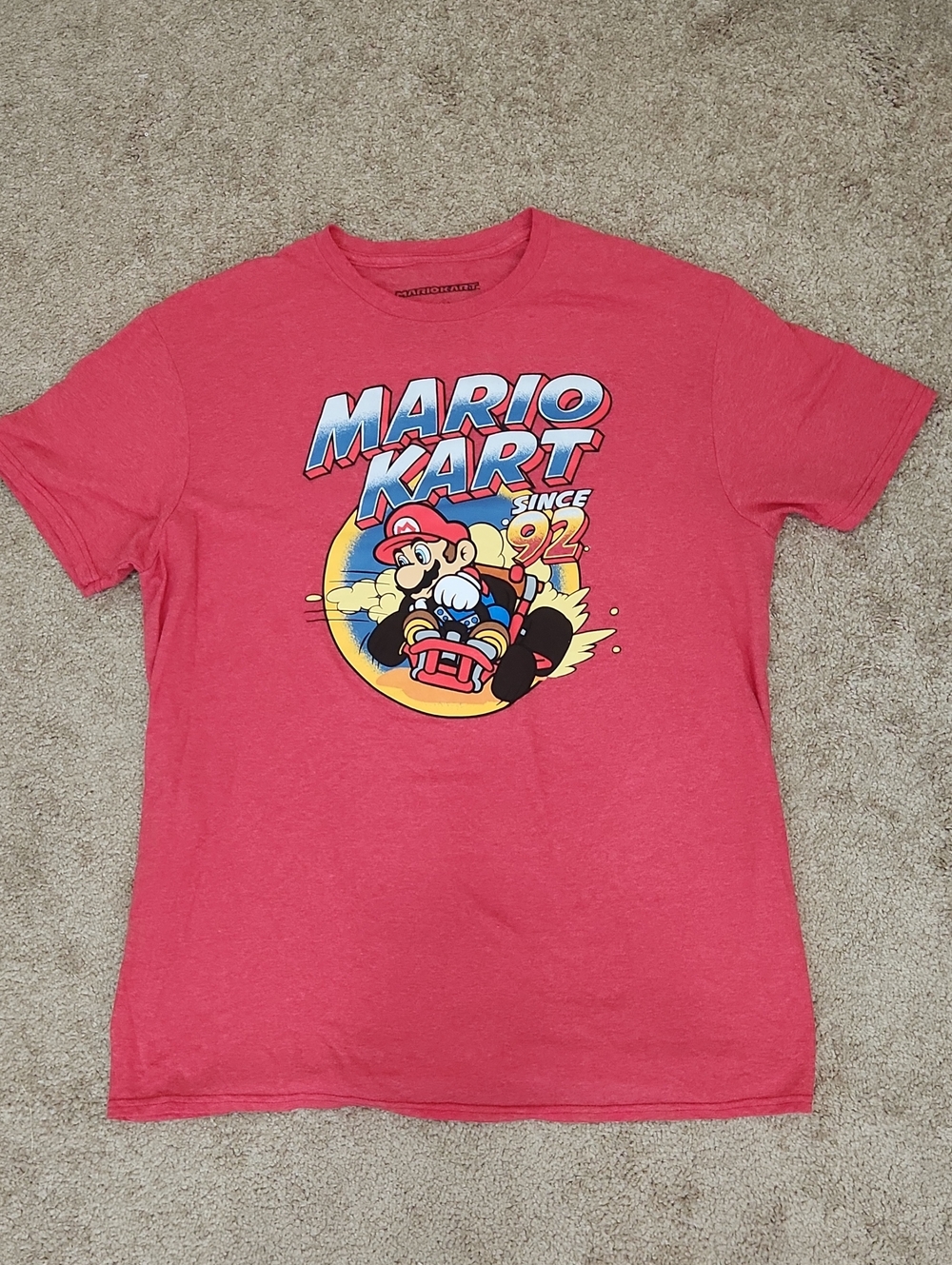 Mario Kart Tshirt Large